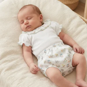 Conjunto bebé niña body algodón y bragas safari Aventura 46222 Babidu